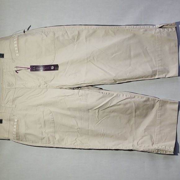 NWT‎ Gloria Vanderbilt All-Around Slimming capri pants women's size 12 - Picture 1 of 7